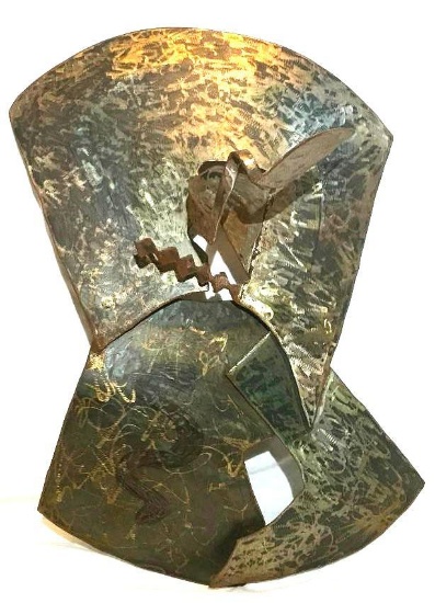 Nadine Delawrence-Maine Metal Sculpture