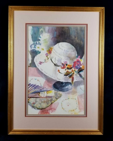 Fine Art Print of Original Watercolor by Judy Bolton Jarrett Signed