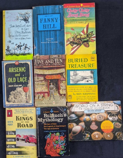 Vintage Books Fact And Fiction Classics Lot Of 9
