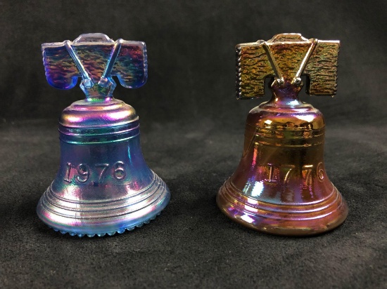 Glass Art Joe St Clair Bicentennial Liberty Bell
