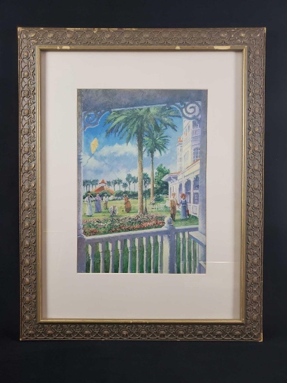 Framed Art Disney Grand Floridian Hotel A