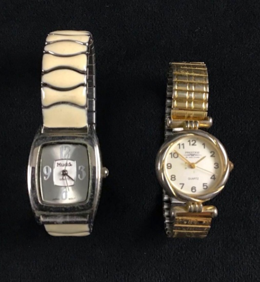 Quartz Vintage Midcentury Watches Womans Lot of 2