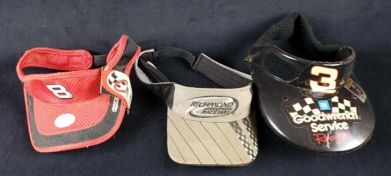 Lot of 3 Racing Visors