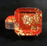 Lot of 8 Fifth Gabrielle Salad Plates Porcelain Fine China PTS International
