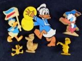 Assorted Vintage Donald Duck Memorabilia Lot of 6
