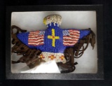 Native American Hand Crafted Beaded Eagle