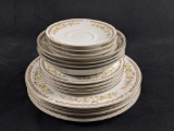 Vintage ECKO International Golden Autumn Plates