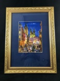 N. Korelov Sighed Russian Street Scene Detailed Oil Painting #1