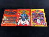 Vintage Ringling Brothers Barnum & Bailey Circus 1981 - 1985- 1986 Programs & Polorbear Poster