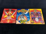Vintage Ringling Brothers Barnum & Bailey Circus 1985 - 1988- 1996 Programs & Posters