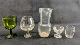 Set Of Miscellaneous Glassware