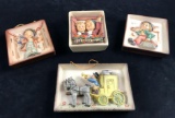 Vintage Hummel Plaques Lot Of Four