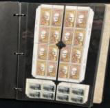 Large Collection Uncut Unhinged Canada Stamps A