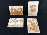 Vintage Western Postcards Custer Native Americans
