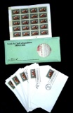 US Post Lewis And Clark First Day Stamp Sheet Bundle