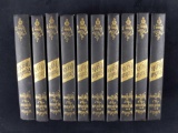 Antique 10 Volumes Of Burtons Arabian Nights