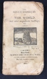 The Seven Wonders Of The World Antique Publication