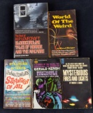 Vintage Softcover Books Of The Weird Lot Of Five