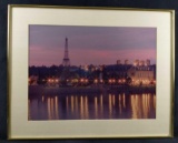 Framed Disney Epcot World Showcase France