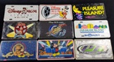 9 Walt DIsney License Plates MGM Pleasure Island C