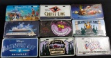 9 Walt DIsney License Plates Resort And Misc D