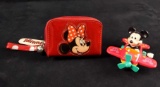 Disney Minnie Mouse Wallet Mickey Mouse Wind Up