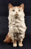 Vintage Yoko Boeki Hand Painted Porcelain Cat Japan
