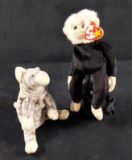 Beanie Babies Mooch And Silver Error