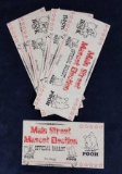 13 Walt Disney World Mascot Election Tickets