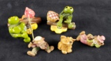 Lot of 5 Small Figurines