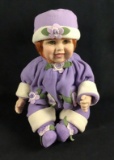 Marie Osmond Babies Bloom Tiny Tot 1990s Pansy