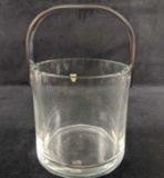 Orrefors Ice Bucket Heavy Swedish Glass Ice Bucket