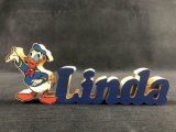 Donald Duck Wooden name 