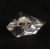 Very Fine Orrefors Clear Crystal Votive Candle Holder
