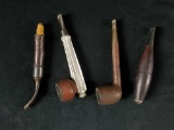 Midcentury Tobacco Smokers Pipes Kirsten Bakelite Meerschaum Orlik