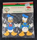 Disney Donald Duck Paper Chain By Santas World Decoration Lot Of Four