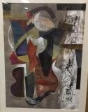 Original Fine Art Picasso's Dream by John Douglas and Signed
