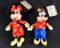 Disney Bean Bag Dolls Mickey And Minnie Chinese NY