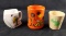 Three Novelty Mugs And Glass Reeses Gator Golf