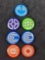 Original Epcot Symbol Vintage Pin Buttons Cast Member Exclusive 1982