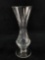 Hour Glass Shape Cut Glass Mini Vase