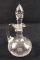 Vintage Glass Cruet With Stopper