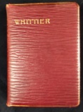 Antique Complete Edition Poetical Works Whittier
