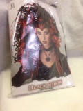 NOS-Halloween Wig-Black Widow Goth Girl 2 Electric Boogaloo