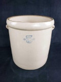 5 Gallon Salt Glaze Handled Stoneware Pot