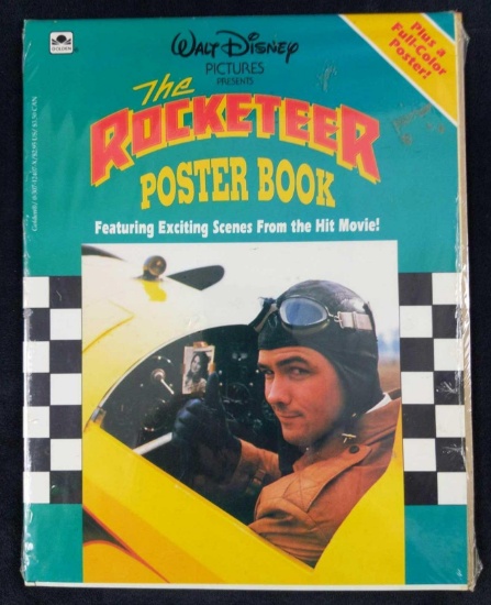 Sealed Walt Disney The Rocketeer Poster Book