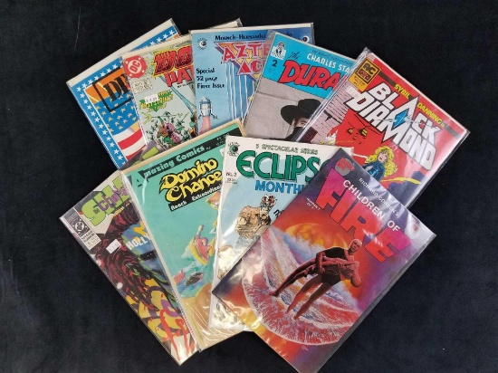 Lot of 9 Misc Comic Books