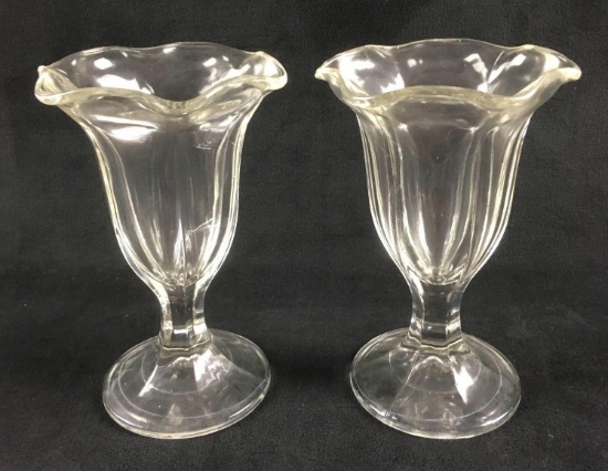 Pair of Ice Cream Sundae Glasses