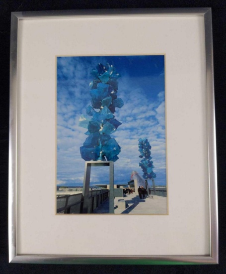 Framed Photo Of Chihulys Bridge of Glass
