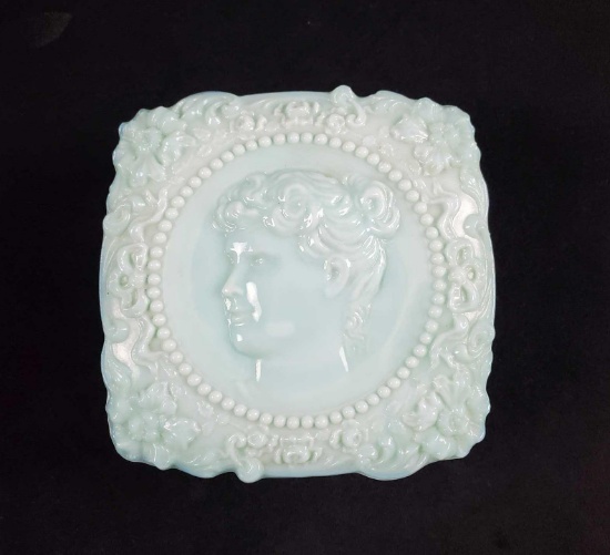 Vintage Power Handkerchief Jewelry Box by Fostoria